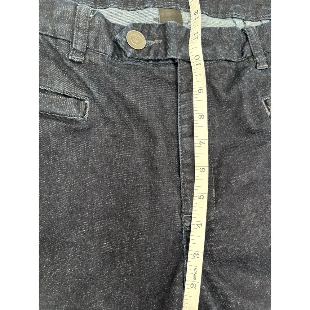 Lane Bryant Genius Fit Flare Jeans Womens 22 Dark Wash Stretch Bootcut 32 Inseam